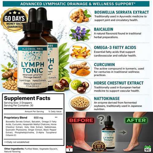 Lymph Tonic Ingredients
